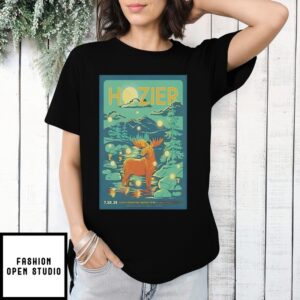 Hozier July 20 2025 Dicks Sporting Goods Park Commerce City Co Poster T-Shirt