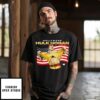 Hulk Hogan Portrait Wrestler Hollywood American Flag T-Shirt