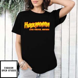 Hulkamania Live Forever Brother New T-Shirt