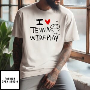 I Love Tenna Wireplay Draw T-Shirt