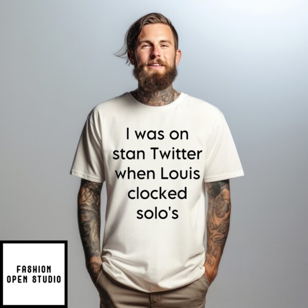 I Was On Stan Twitter When Louis Clocked Solo’S T-Shirt