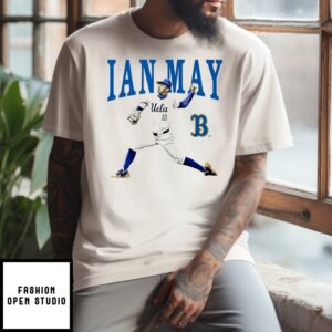 Ian May Ucla Bruins Baseball Illustrated T-Shirt