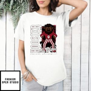 Indiana Hoosiers The Bison Mascot T-Shirt
