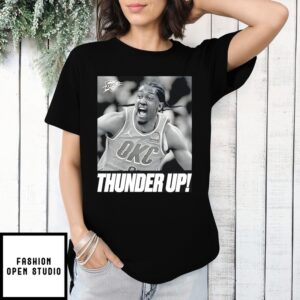 Jalen Williams Okc Thunder 2025 Nba Finals Champions Celebration T-Shirt
