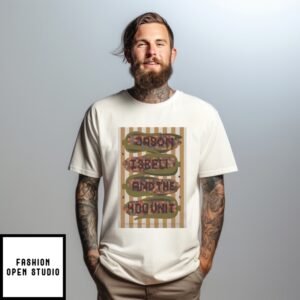 Jason Isbell And The 400 Unit Jul 11 2025 Orpheum Theatre In Sioux City Iowa Poster T-Shirt