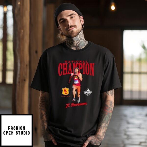 Jc Stevenson Usc Track &Amp Field National Champion T-Shirt