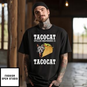 Joe Burrow Tacocat Spelled Backwards Is Tacocat T-Shirt