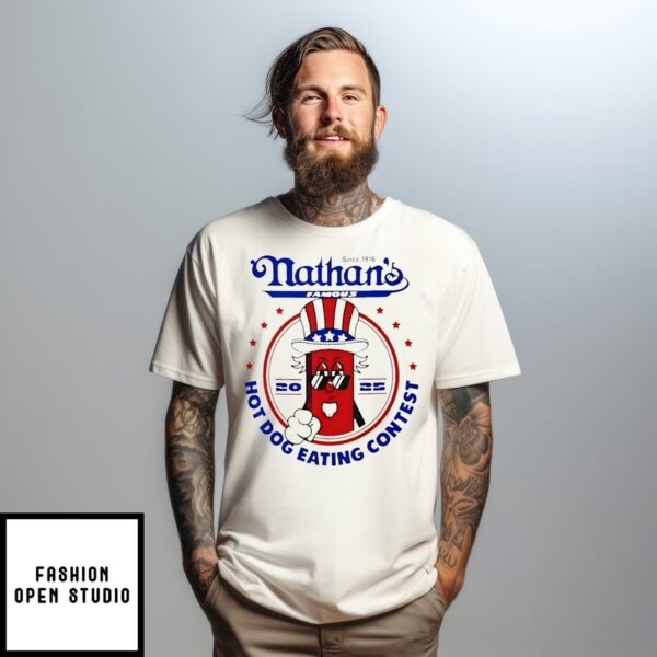 Joey Chestnut Nathan Hot Dog Eating Contest 2025 T-Shirt