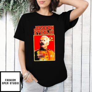 Joey Mannarino Wearing Biden Joseph Stealin T-Shirt
