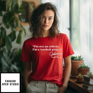 John Kruk I’M Not An Athlete, I’M A Baseball Player Signature T-Shirt