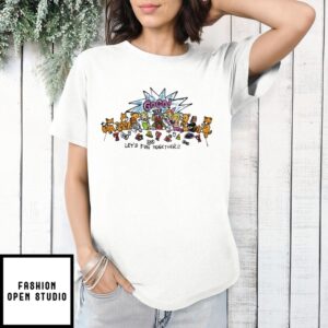 Juggler Live Paint Gogo Let’S Fun Together T-Shirt