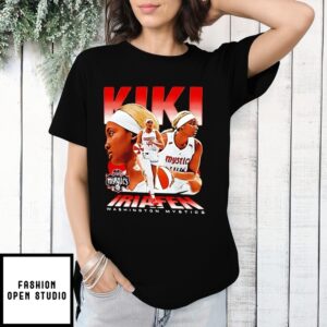 Kiki Iriafen Washington Mystics Wnba Rookie Standout T-Shirt