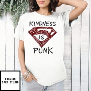 Kindness Is Punk Superman 2025 Logo T-Shirt