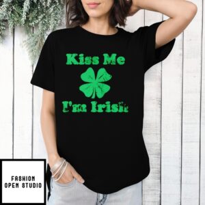Kiss Me I’M Irish Christmas T-Shirt