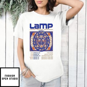 Lamp Fall Tour 2025 Poster T-Shirt