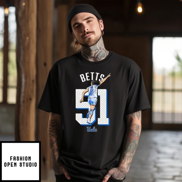 Lauren Betts Ucla Bruins Number And Name T-Shirt