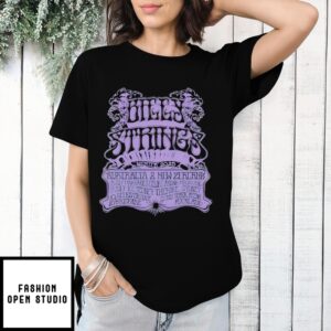 Live Billy Strings Australia And New Zealand Tour 2025 T-Shirt
