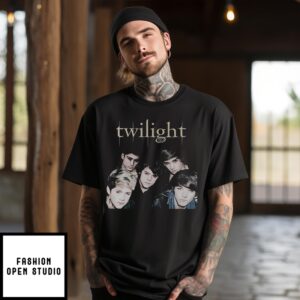 Louis’ Friend Wearing Twilight A New 1D Parody T-Shirt