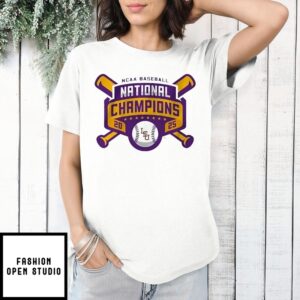 Lsu Baseball 2025 National Champions Logo T-Shirt