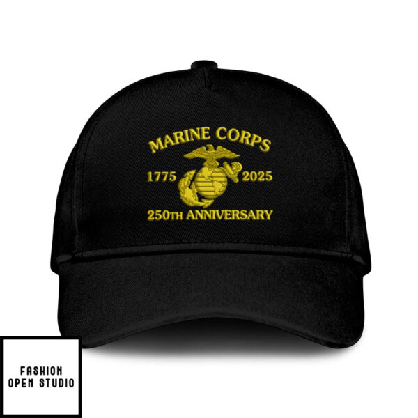 Marine Corps 1775-2025 250Th Anniversary Hat