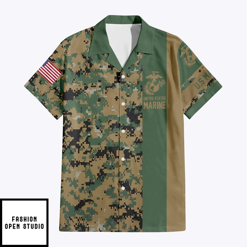 Marines 1775-2025 250th Anniversary Semper Fi T Hawaiian Shirt