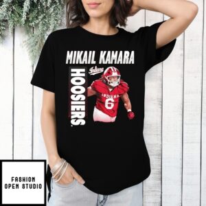 Mikail Kamara Indiana Hoosiers Portrait T-Shirt