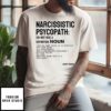 Narcissistic Psychopath Bassem Youssef T-Shirt