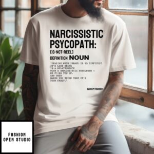 Narcissistic Psychopath Bassem Youssef T-Shirt