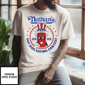 Nathans-Famous Hot Dog Eating Contest 2025 T-Shirt