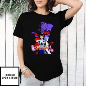 Neon Genesis Evangelion Geeks Rule T-Shirt