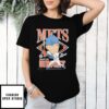 New York Baseball Mets David Wright Homage Royal Homage Caricature Signature T-Shirt