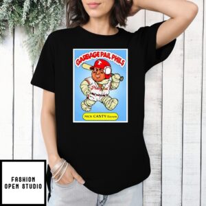 Nick Casty-Llanos Garbage Pail Phils Nick Castellanos Phillies T-Shirt
