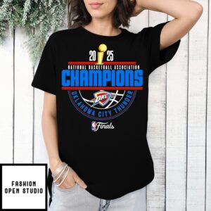Okc Thunder 2025 Nba Champions Arch T-Shirt