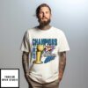 Okc Thunder 2025 Nba Champions Celebration T-Shirt