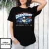 Okc Thunder Okc Champions Crowd 2025 Stsdium T-Shirt