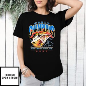 Okc Thunder Okc World Champions 2025 T-Shirt