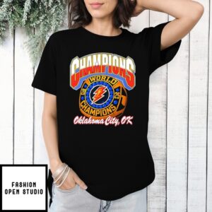 Okc Thunder World Champions 2025 Ring T-Shirt
