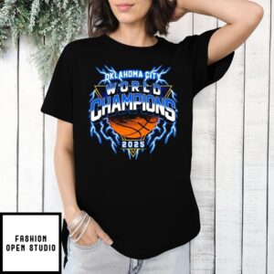 Okc Thunder World Champions 2025 T-Shirt