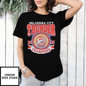 Oklahoma City Thunder 2025 Nba Champions Classic T-Shirt
