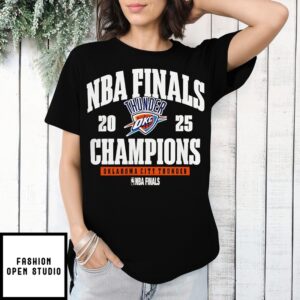 Oklahoma City Thunder 2025 Nba Finals Champions Shirt
