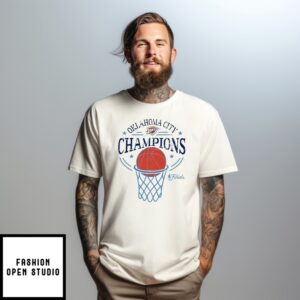 Oklahoma City Thunder Basketball 2025 Nba Finals Champions T-Shirt