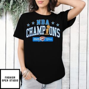 Oklahoma City Thunder Nba Playoffs 2025 Finals Winner T-Shirt