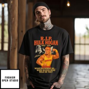 Original Rip Hulk Hogan Vintage 2025 Signature T-Shirt