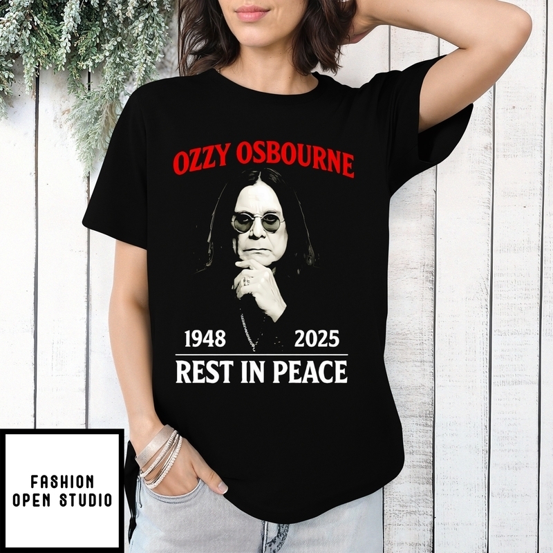 Ozzy Osbourne 1948 2025 Tribute Rest In Peace Prince Of