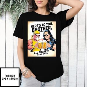 Ozzy Osbourne Hulk Hogan Here’S To You Brother T-Shirt