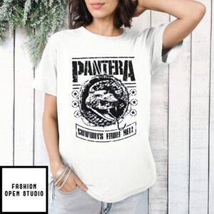 Pantera Cowboys From Hell Snake T-Shirt