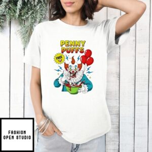 Penny Puffs Free Horror Halloween T-Shirt