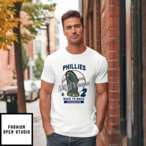 Philadelphia Phillies 2 Mlb Champions Hardwood Classics Champions Vintage T-Shirt