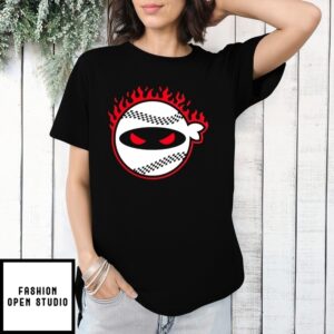 Pitching Ninja Speedway Baseball T-Shirt