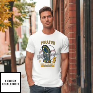 Pittsburgh Pirates 5 Mlb Champions Hardwood Classics Champions Vintage T-Shirt